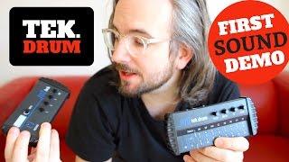 MINIJAM STUDIO: Tek.Drum First Demo (small portable synthesizers)