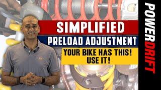 PD Simplified : Motorcycle Suspension Explained | Part 4 | Preload Adjustment