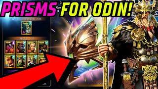 PULLING MY PRISM SHARDS FOR THIS CHANCE AT ODIN! | RAID: SHADOW LEGENDS