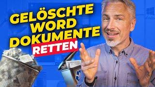  7 Methoden, um gelöschte Word-Dokumente wiederherzustellen (2024 Edition)