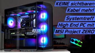 High End Systemtreff Gaming PC mit RTX 4090 zum Selbstbau Preis! Keine Kabel dank MSI Project ZERO!