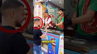 Magician vs Turkish Ice Cream Man 