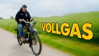 Vollgas mit einem Oldtimer | Wanderer 250ccm von 1913 | Andis Funktionspunk