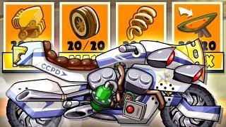 I SPENT $4.000.000 ON A SUPERBIKE! Hill Climb Racing 2