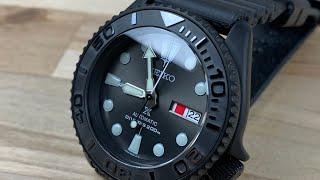 Seiko skx blacked out mod build info