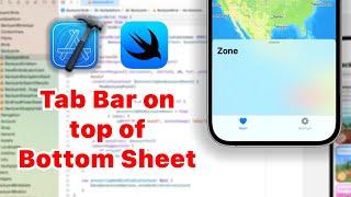 BottomSheet Above Tab Bar in SwiftUI (Xcode 2024)
