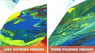 Paint Pouring 101: Pouring Medium to Paint Ratios | DecoArt®