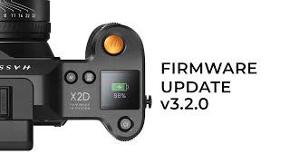 Hasselblad X2D 100C Firmware v3 2 0 Update