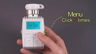 Let me tell you how to configure Zigbee smart thermostatic radiator valve controller to APP