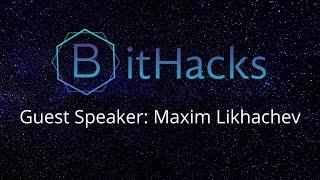 BitHacks Speaker Series I: Session I | Professor Maxim Likhachev