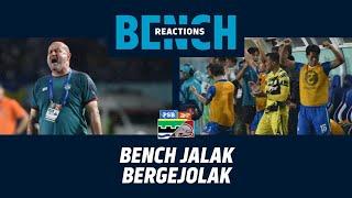 Gejolak Para Pemain dari Bangku Cadangan | Bench Reaction vs Borneo FC