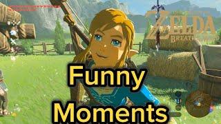 Hilarious Zelda Breath of the Wild Moments!