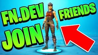 How to Get A FORTNITE DEV ACCOUNT AND JOIN FRIENDS! (2023)