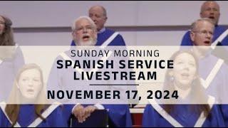 Coral Ridge Traditional Spanish Livestream, 11am, 11-17-24