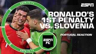 Cristiano Ronaldo REDUCED TO TEARS! ️ FULL REACTION to Portugal-Slovenia | ESPN FC