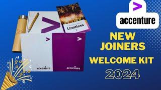 Accenture Welcome Kit 2024 Unboxing | New Joiners Kit