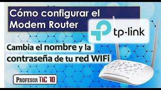 Rápido y fácil Cómo configurar el Modem Router Tp Link