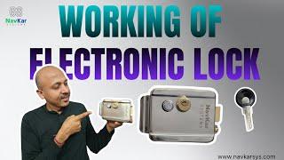 Navkar Systems Electronic Lock Working