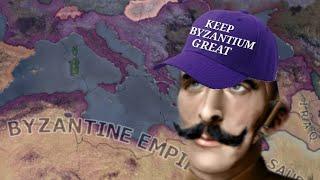 Keep Byzantium Great 2022! HOI4 NSB No Step Back Bad Romance achievement