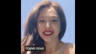 K-pop star Sulli found dead