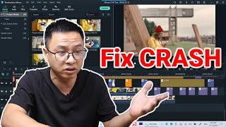 Filmora X Crashing & Lagging? Do This?