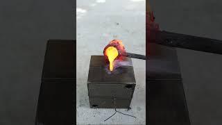 Casting Arrow out of Foundry Waste