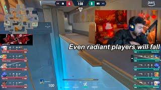 Tarik Shocked Seeing Players Falling Off and Dying In New Valorant Map