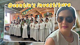 QUENTIN'S INVESTITURE | CANDY AND QUENTIN | OUR SPECIAL LOVE