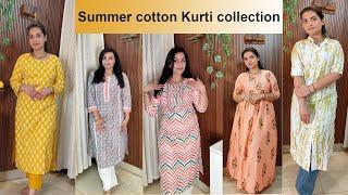 Shopsy Summer cotton Kurti collection under 300 #sopsy #shopping #kurtis #summer