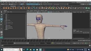 Create basic ik handel and ik ctrl in maya (Part two)