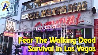 Fear the Walking Dead Survival attraction highlights in Las Vegas