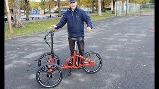 The Trike loans - Etnnic Folding 2 0 Electric Mid Motor trike