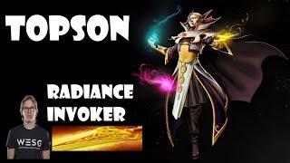 WTF BUILD INVOKER [Topson] | 35 MINS GG | DotaBeast Gameplay