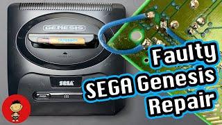 Sega Genesis Bad Controller Ports - Retro Console Restoration