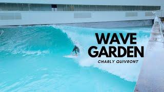 The wave pool technology in spain with good surfer