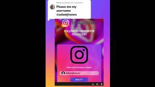 How to Get Free Instagram Followers Fast in 2024 (No Verification, No Password)  #shorts