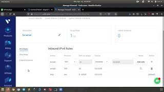 Setting Firewall di Vultr