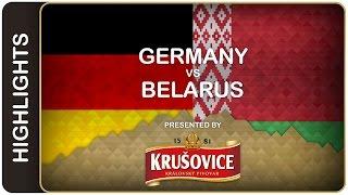 Germany breaks the spell against Belarus | Germany-Belarus HL | #IIHFWorlds 2016