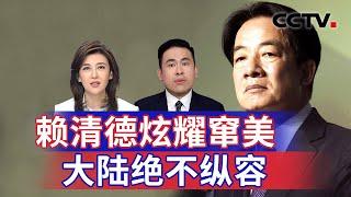 赖清德炫耀窜美 大陆绝不纵容 20241129 | CCTV中文《海峡两岸》