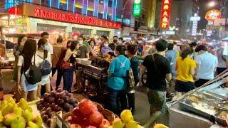 Walk Through Bangkok Chinatown TODAY - Yaowarat Road Street Food