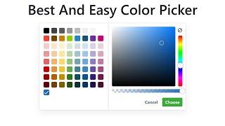 Best Color Picker For Your Web App - Code With Mark