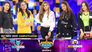 Game Show | Khush Raho Pakistan Season 4 | Instagramers Vs Tick Tockers | 26th November 2020