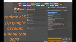 Realme C25 rmx3193 pin,pattern & frp reset 100% #unlocktool