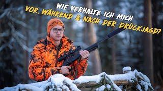 Wie verhalte ich mich vor, während & nach der Drückjagd?