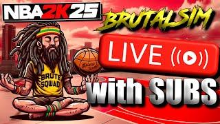 NO MONEY SPENT 60-99 GRIND WITH NEW WEMBY BUILD | EARLY CHILL VIBES RUNNING WITH SUBS - NBA 2K25