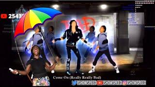 IShowSpeed I’m gay ️‍ dancing to Michael Jackson Just Dance