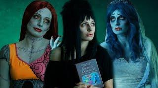 One Woman, Three Tim Burton Characters