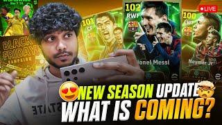 NEW SEASON UPDATE IS HERE  WHAT'S COMING?  eFootball LIVE #efootball #playgalaxy #live