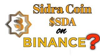 SIDRA Coin Listed on Binance & Trading?