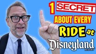 One Secret About EVERY RIDE At Disneyland